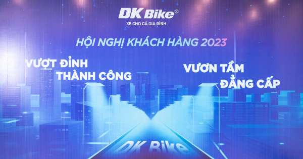 Xe Điện Tốt tham gia Hội nghị khách hàng 2023 của DK Bike với vai trò là đại lý số 1 của hãng