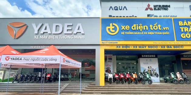 Yadea Xe Điện TỐT Tám Oanh - Brand Shop Yadea đầu tiên tại Hoà Bình