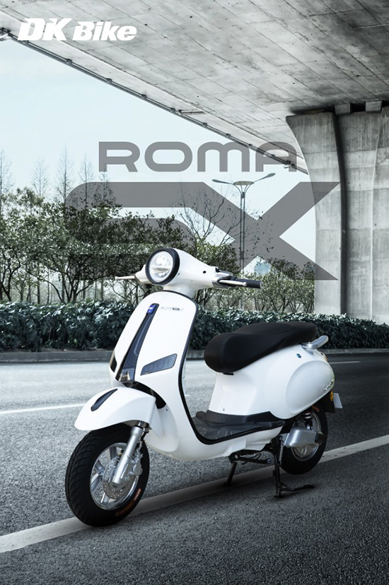 Xe ga 50cc DK Roma SX thiết kế trẻ trung, năng động