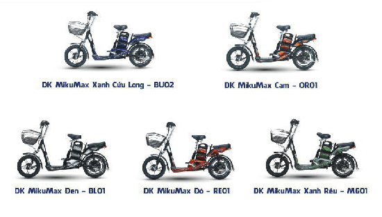 Xe đạp điện DK Miku Max IV