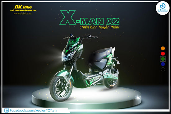 DK Xman X2 Xanh rêu mang lại sự tươi mới, tràn đầy sự hứng khởi trong công việc