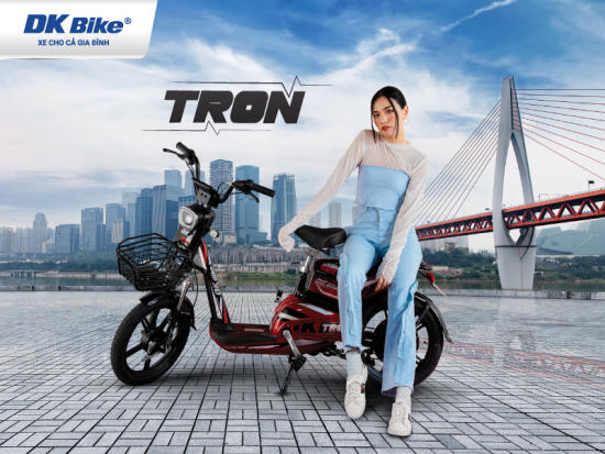 Xe đạp điện DK Tron với 4 phiên bản màu