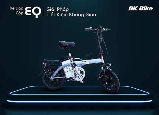 Xe đạp điện gấp DK EQ có giá là: 11.900.000 đồng