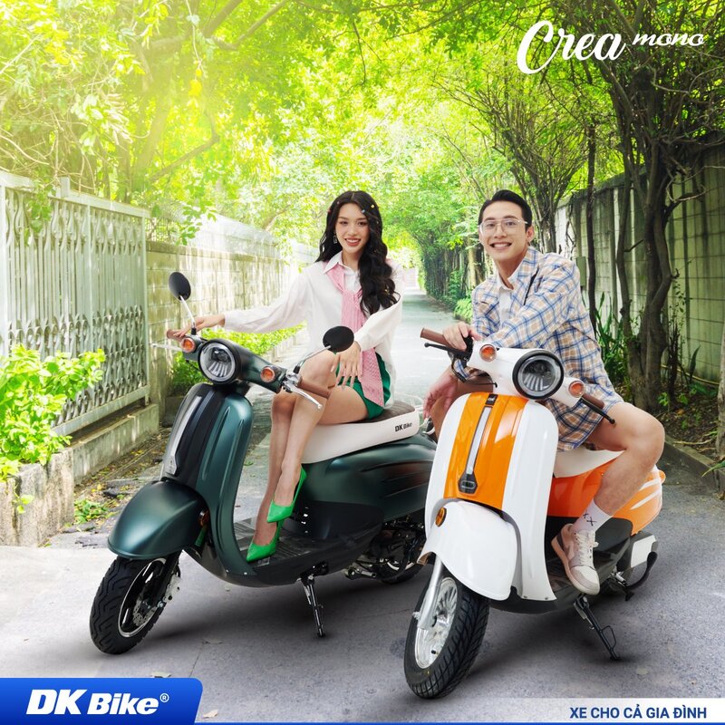 Xe Ga 50cc DK Crea Mono là sự lựa chọn sáng suốt nhất ở thời điểm hiện tại